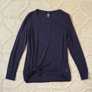 Semi-sheer‎ black shirt